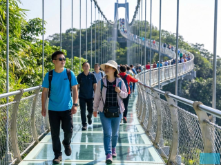 白云山云道全线贯通，徒步赏景新体验，素质教育新平台