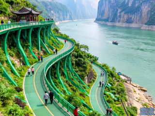 三峡库区滨江绿道，健身与生态教育融合的新地标