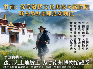 甘南州博物馆携手藏医院揭秘藏医文化讲座盛况
