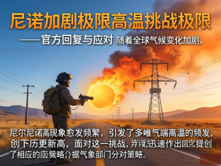 厄尔尼诺现象加剧，挑战极限高温，官方回应及应对之道