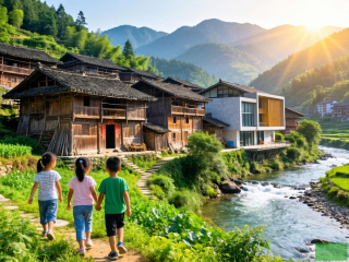 贵州大山深处的乡村振兴画卷，文旅教融合创新助力美丽乡村蜕变