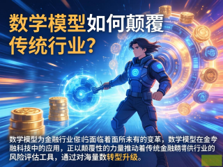 数学模型在金融科技中的革命性应用，重塑传统行业格局