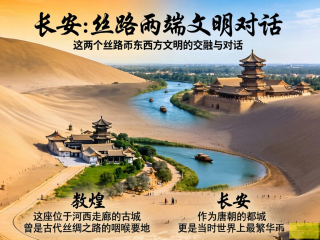 丝路交汇，敦煌与长安的文明交响