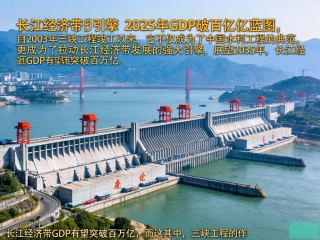 三峡工程，驱动长江经济带腾飞，2035年百万亿GDP蓝图展望