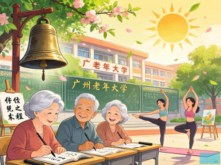 春风吹拂，银发新学期，广州老年大学活力校园迎知识春天