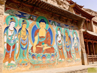 敦煌壁画，千年经变画的佛教故事密码