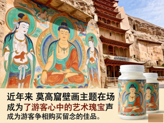 莫高窟壁画，千年瑰宝与现代文创的跨界融合