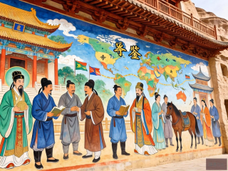 敦煌之光，一带一路背景下文明交融的现代启示