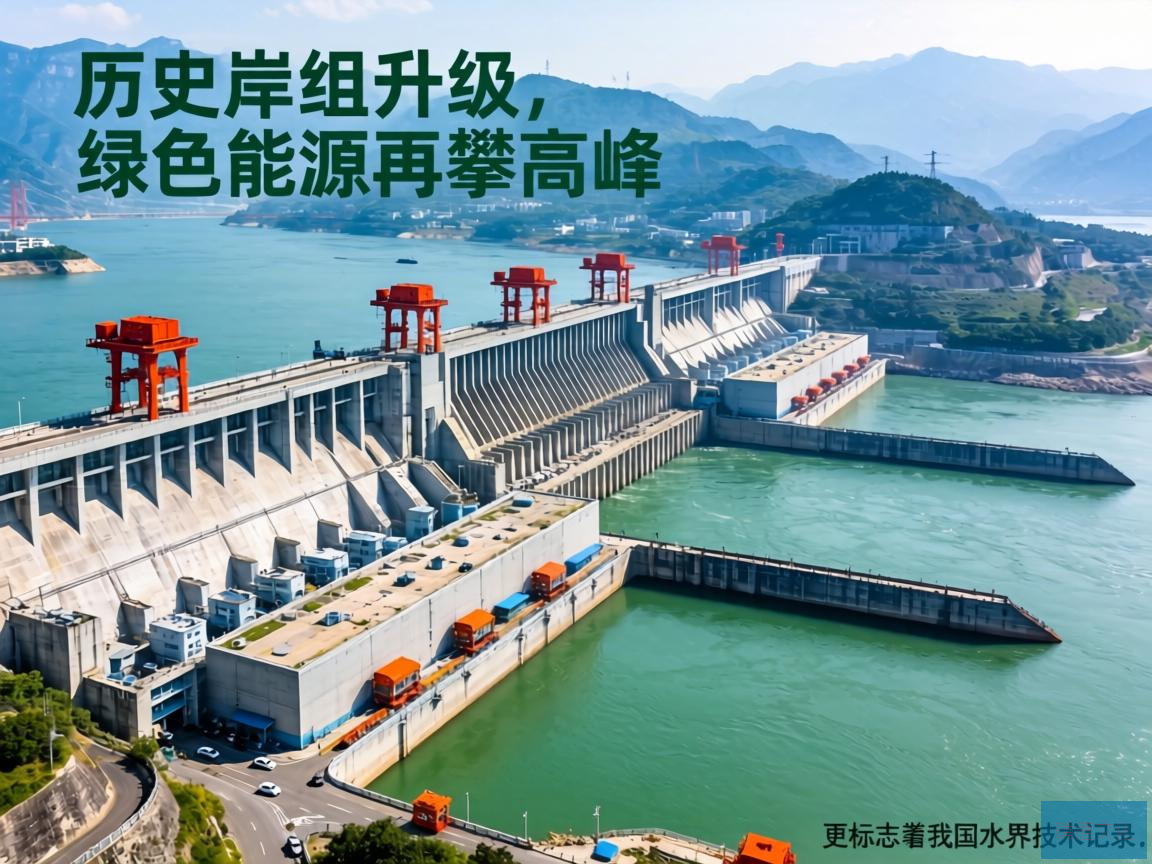 三峡左岸机组升级，绿色能源再攀高峰