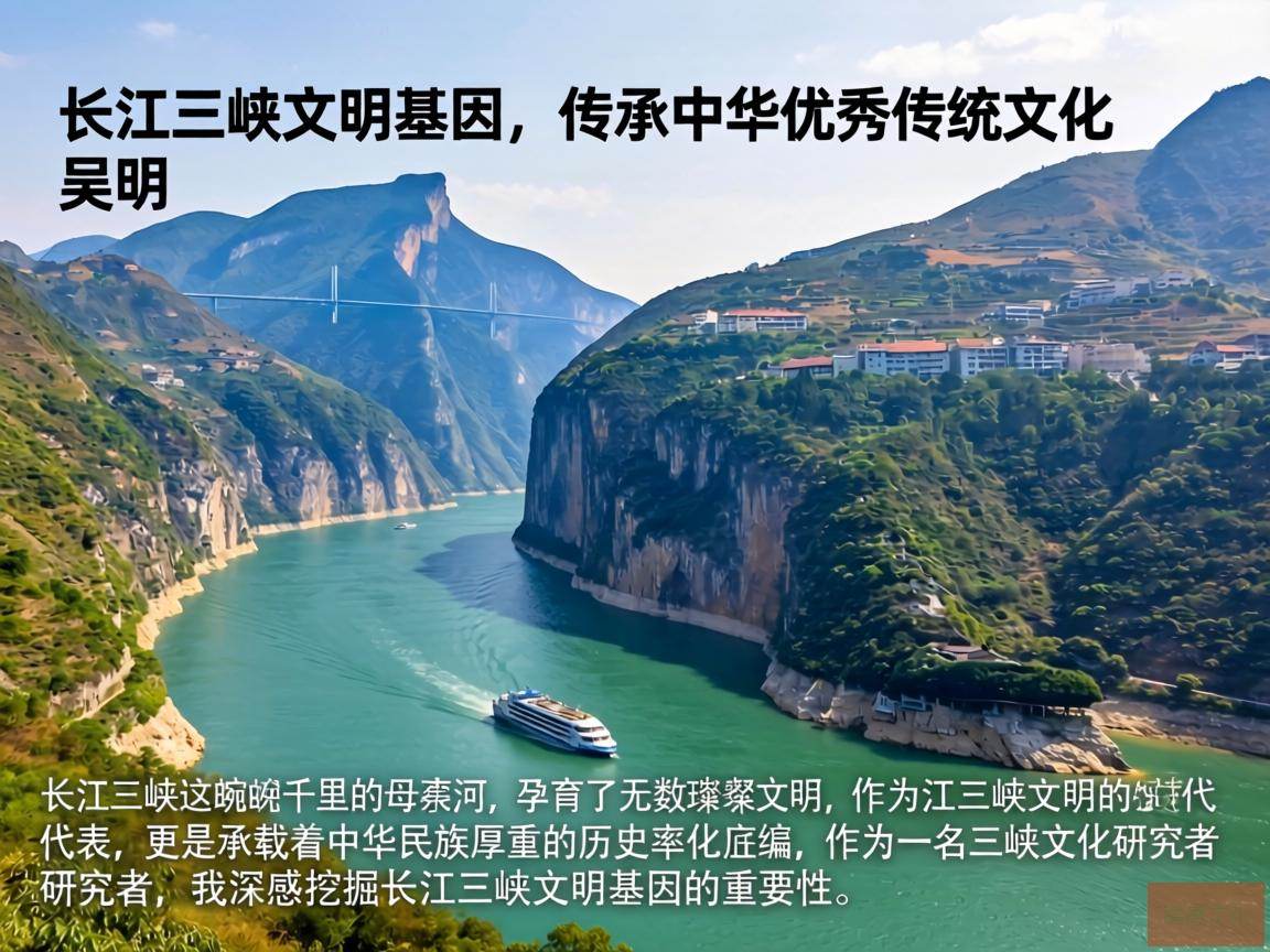 挖掘长江三峡文明基因，传承中华优秀传统文化