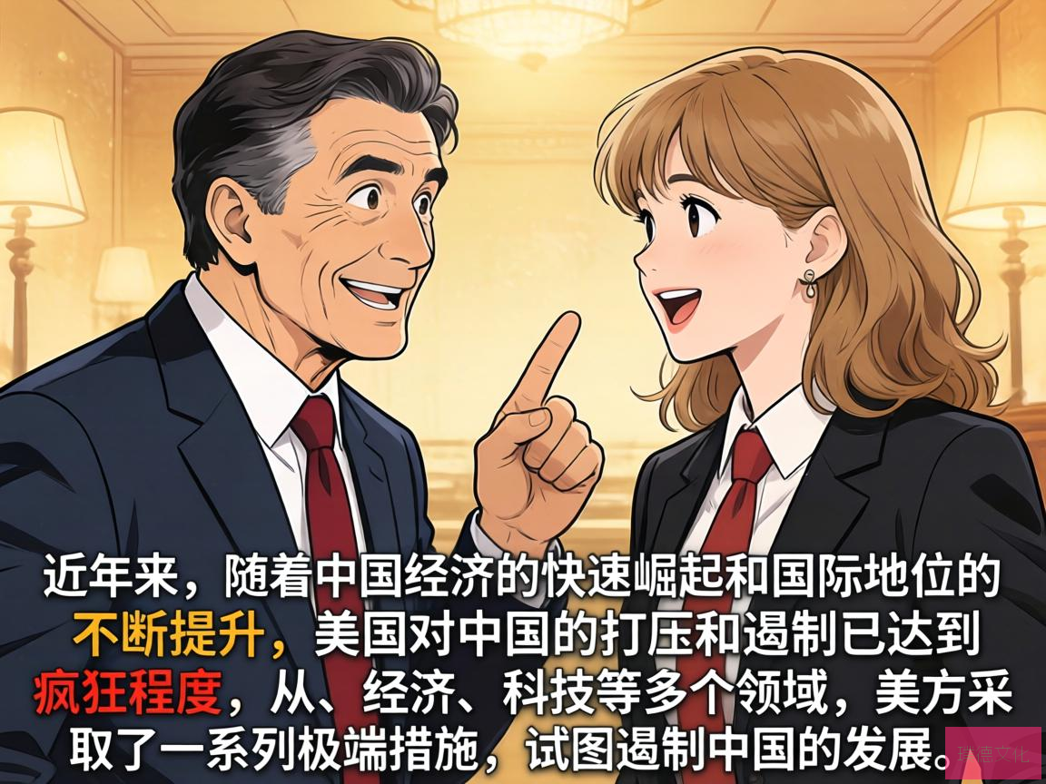 中方，美方打压遏制中国已至疯狂边缘，挑战国际秩序底线
