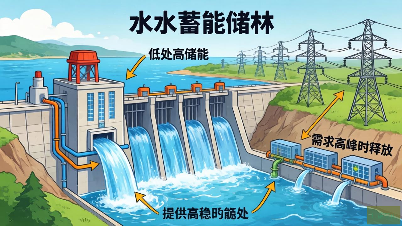 抽水蓄能电站,电网灵活性的未来动力源泉