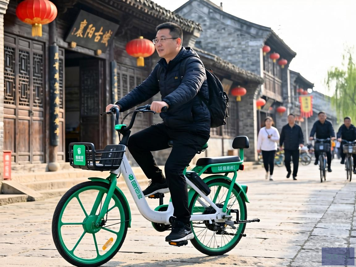 在襄阳古城的街头巷尾，历史的厚重与现代化的便捷正和谐交织。近日，襄阳古城的共享单车服务迎来了一次创新升级，新增了电动助力款，为市民和游客带来了更为舒适的骑行体验