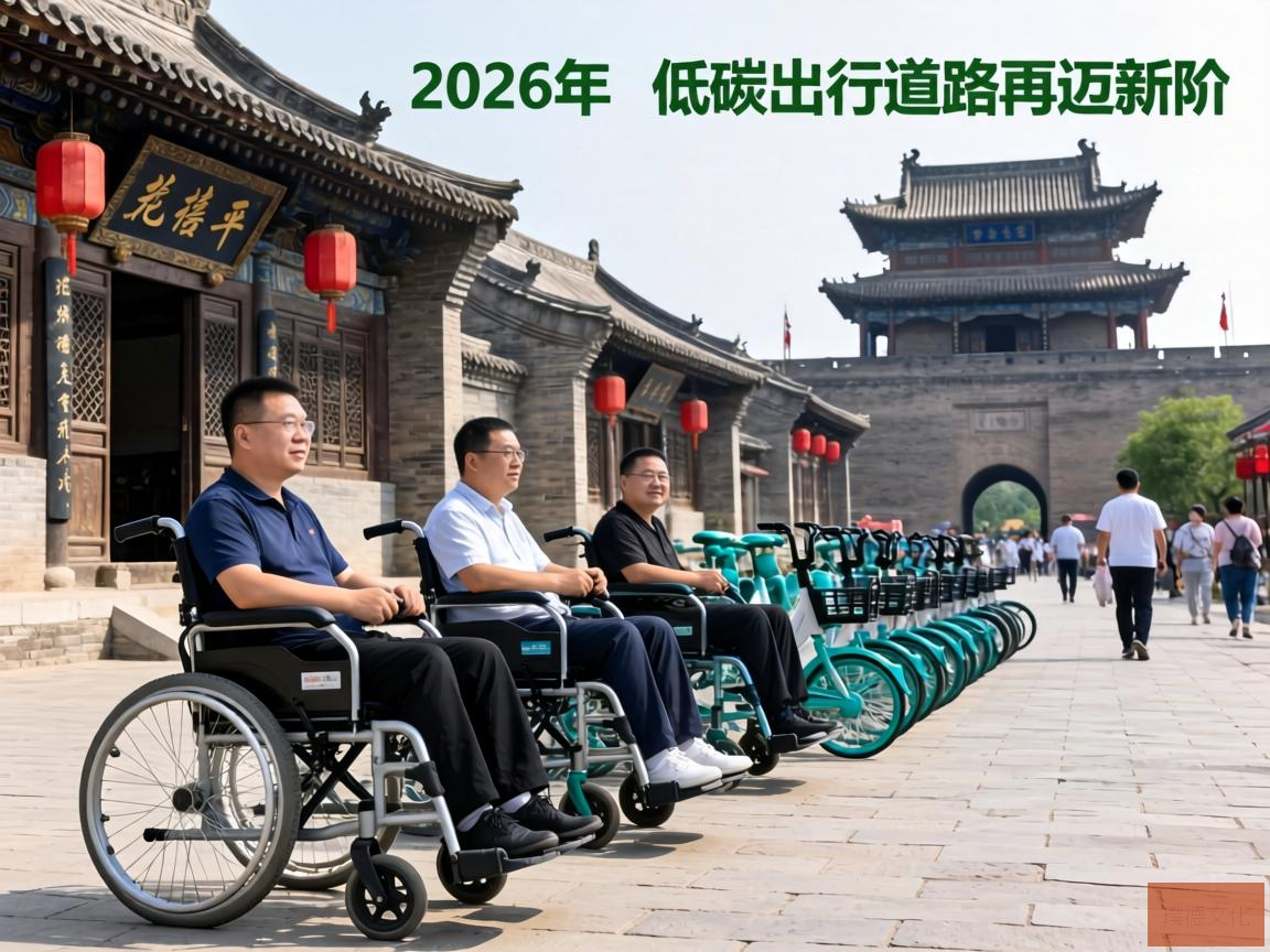 平遥古城，这座千年古邑，不仅是历史的见证者，更是现代与传统文化交融的典范。2026年，平遥古城在低碳出行的道路上再迈新阶，景区内共享电动轮椅实现全覆盖，为游客带来更加便捷、环保的游览体验