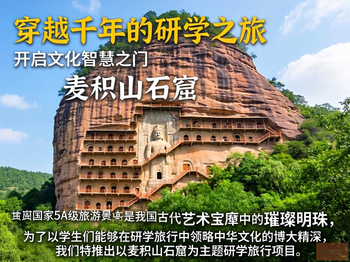 麦积山石窟，穿越千年的研学之旅，开启文化智慧之门