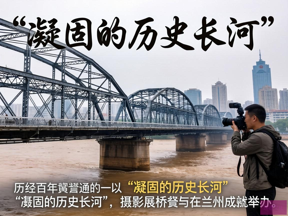 黄河铁桥，凝固的历史长河，摄影展映百年沧桑