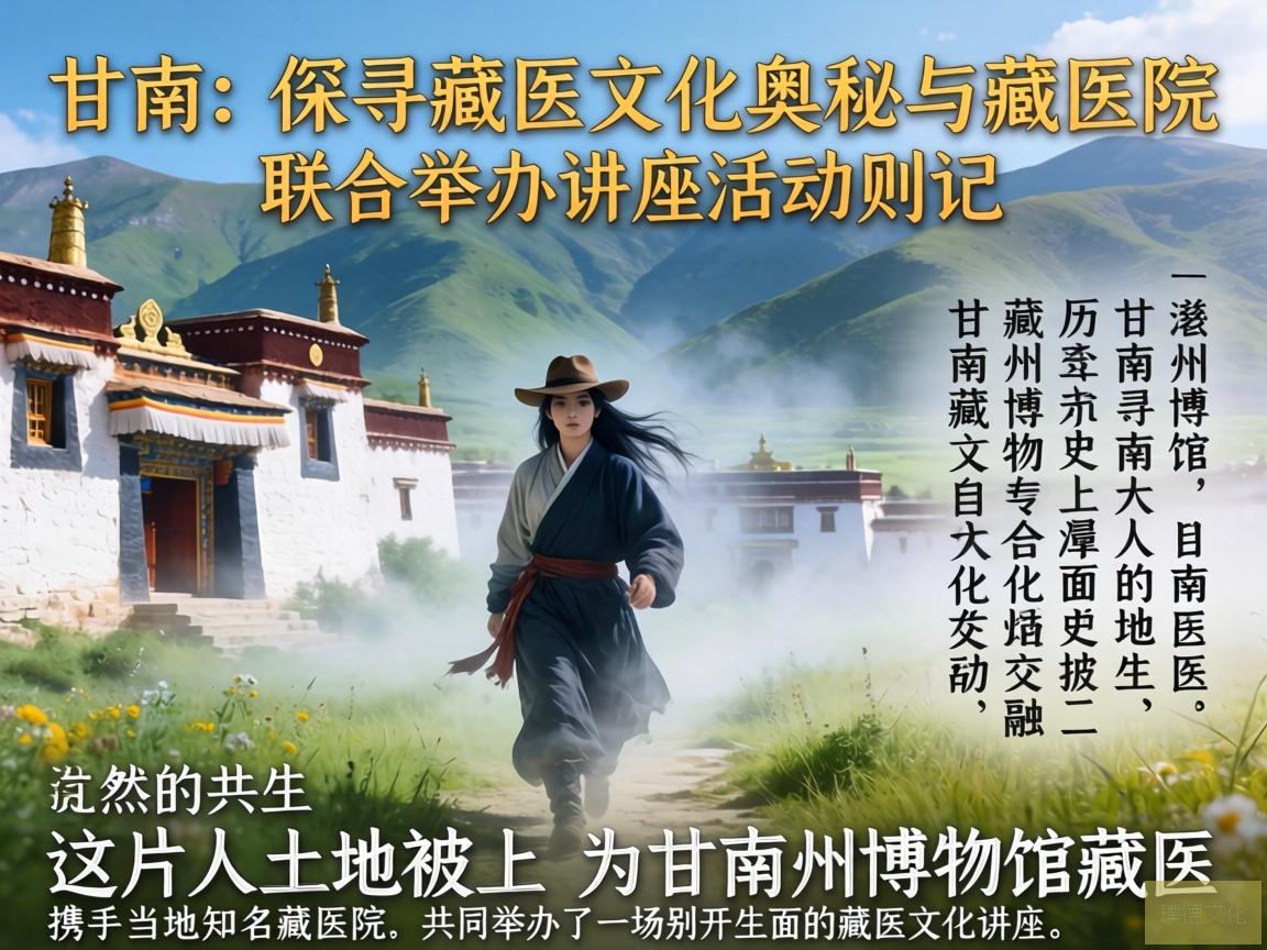 走进甘南，探寻藏医文化的奥秘——甘南州博物馆与藏医院联合举办讲座活动侧记