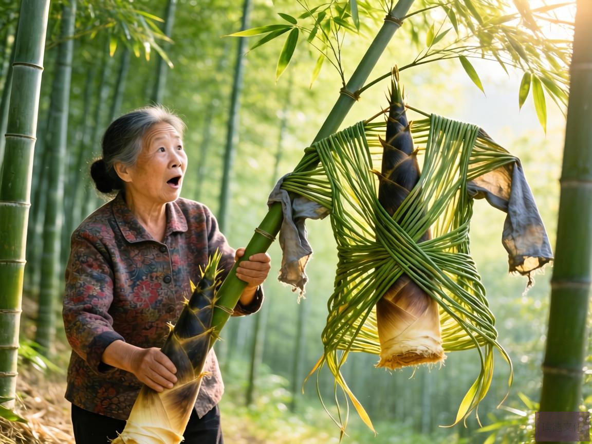 竹影摇曳，阿姨的衣物奇遇记