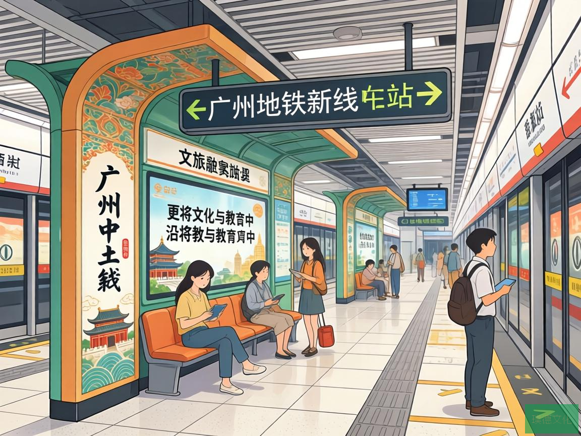 广州地铁新线站点设计，创意无限，文旅教产业融合新篇章