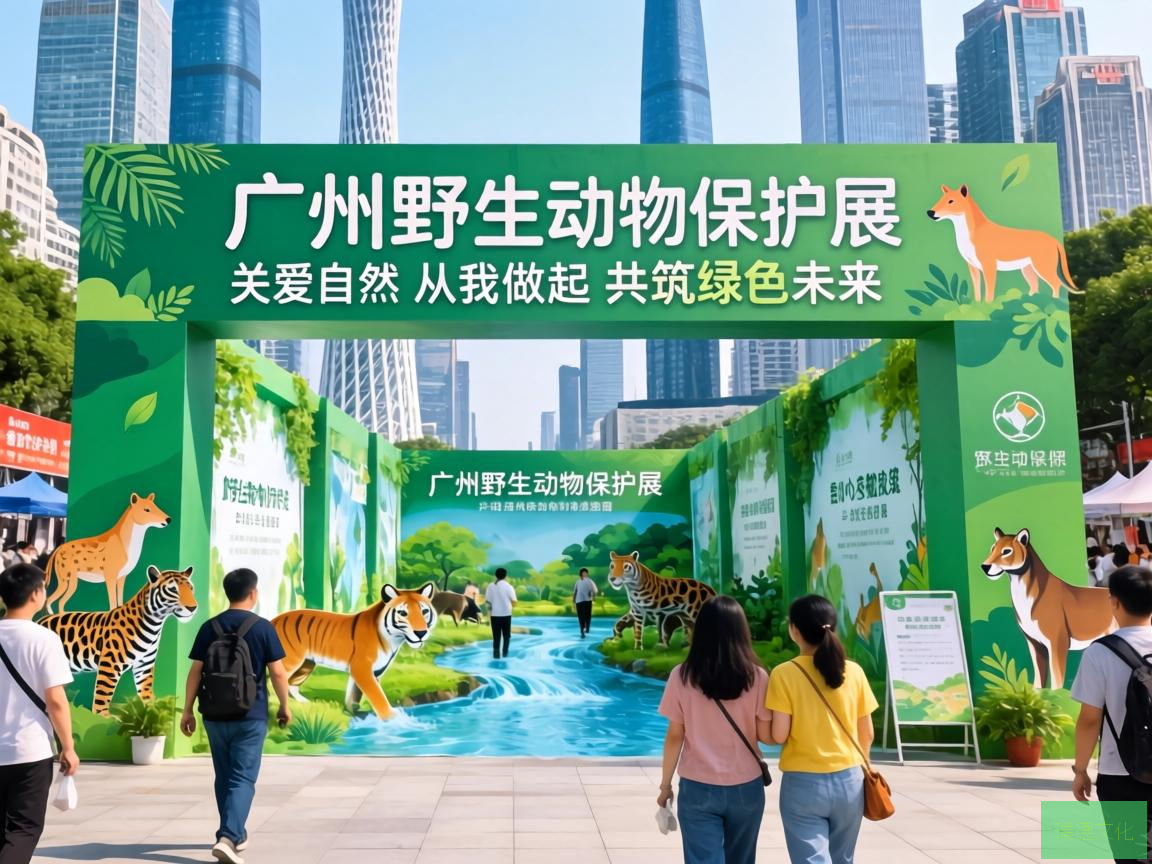 广州野生动物保护展，关爱自然，从我做起，共筑绿色未来