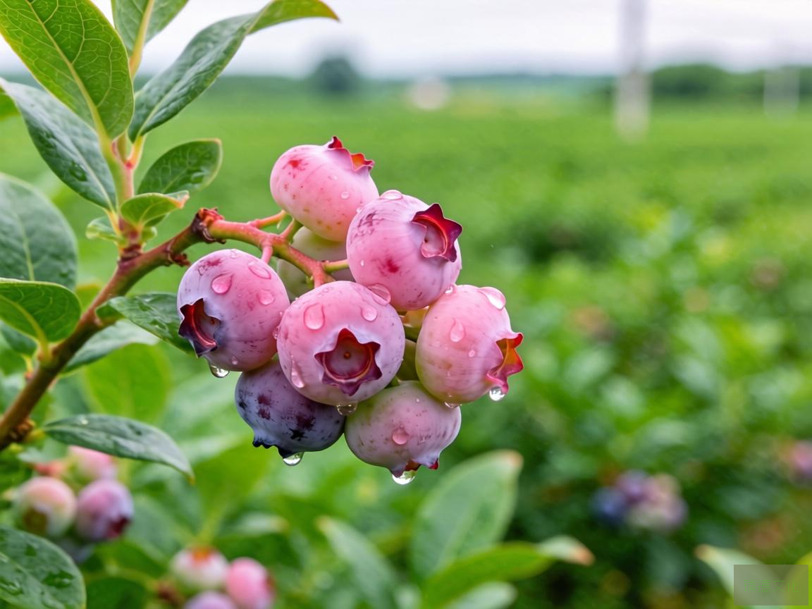 粉色蓝莓，从田间到餐桌的华丽蜕变，400元一斤的珍贵滋味