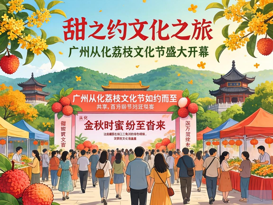 甜蜜之约，文化之旅——广州从化荔枝文化节盛大开幕