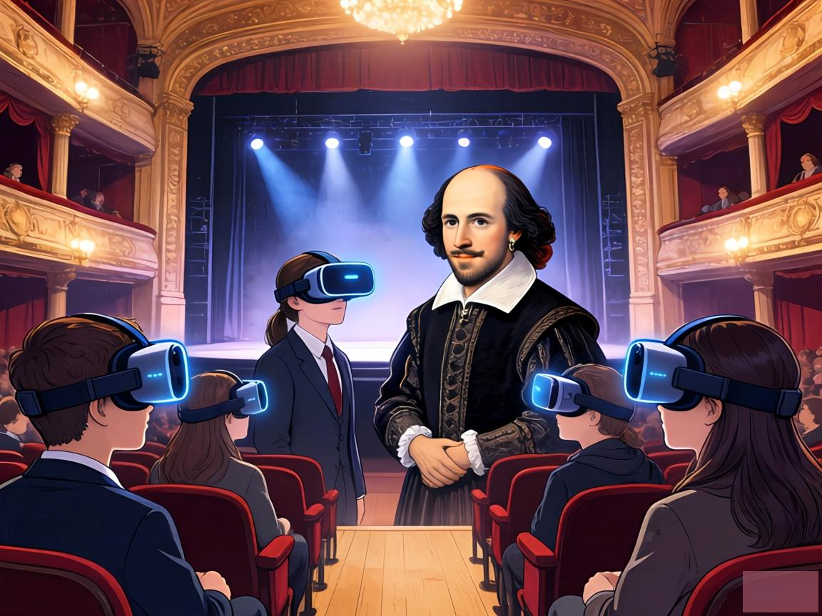 在科技与艺术的交汇点，一场前所未有的虚拟现实戏剧课正在悄然兴起。这不仅仅是一堂课，更是一次跨越时空的探险，一次与历史大师莎士比亚的亲密对话