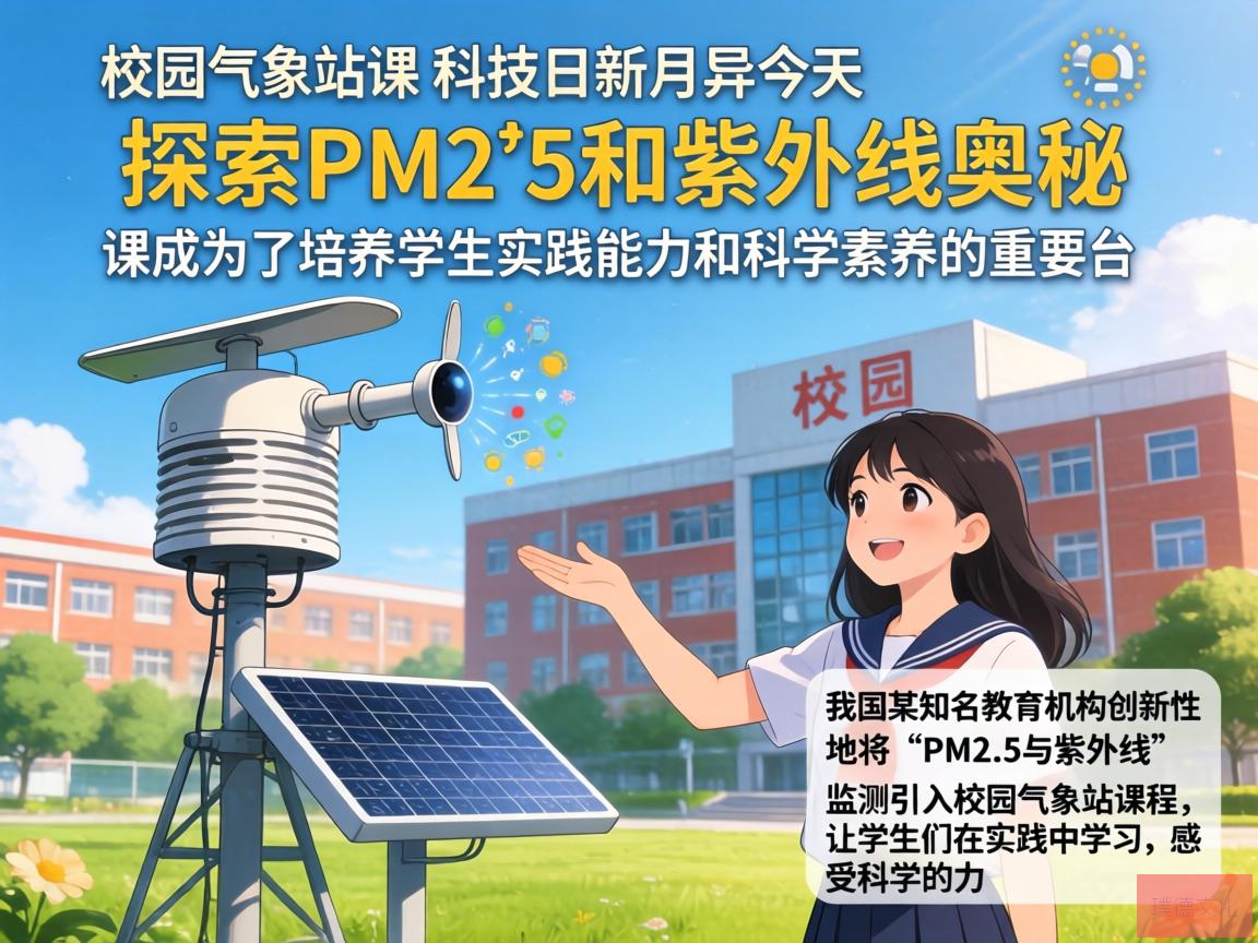 校园气象站课，探索PM2.5与紫外线的奥秘